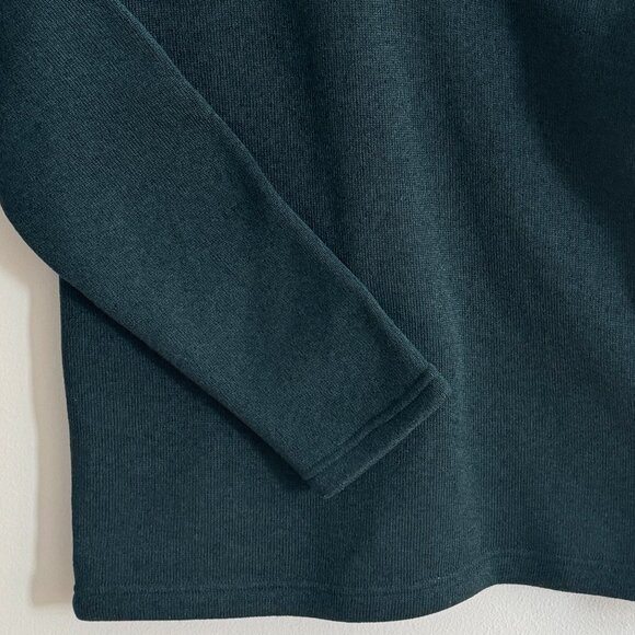 Old Navy Boys Sweater-Knit Shawl-Collar Sweatshirt-Fleece Lined - Green - XL - Picture 4 of 6